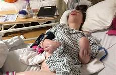 disabled severely girl care evicted face company used her wright threatening battled sammy hospital condition she where life