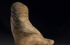 linen bandages mummified baboon wrapped egypt trc millennium late bc first acc trustees british museum london
