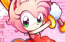 amy rose sonic hedgehog zerochan fanart deviantart anime