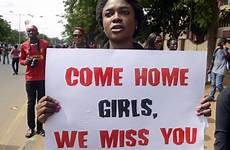 nigeria girls kidnapped kidnapping nigerian sell islamist abduction haram boko leader threatens women release lagos rally sunday abducted africa missing