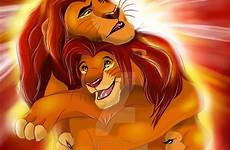 mufasa simba lion king forever deviantart