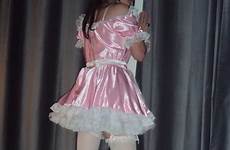 sissy maid pink heels high very flickr flickriver cd punishment uniform sissymaid