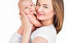 holding baby mother smiling stock people format