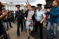 russian gays gay police protest man look kalugin kirill petersburg rights st activist asylum paratroopers wsj detain month early during