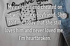 cheated still heartbroken never tell