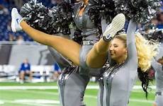 cheerleaders cheerleader cheer cameltoe cheerleading raiders uniforms imgur toe highkick netball leisure