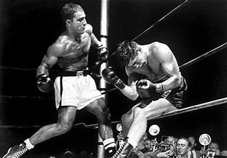 Image result for pictures of rocky marciano fighting