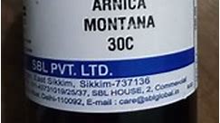 Arnica montana 30 #BENEFITS USES# Homeopathic medicine