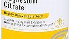 Klaire Labs Magnesium Citrate - 150mg Daily Complex to Suport Metabolism, Relaxation & Bone Health - Readily Soluble Magnesium Supplement - Hypoallergenic (90 Capsules)