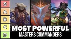 The Most Powerful Commanders of Commander Masters | Power Tier List | EDH | MTG