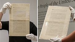 First edition copy of the US Constitution could be yours... for $20MILLION