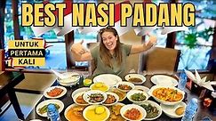 BEST NASI PADANG in JAKARTA, Indonesia 🇮🇩 Beef Rendang is CRAZY