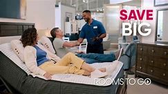 Rooms to Go Holiday Mattress Sale TV Spot, 'Any Size: $595'