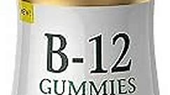 Nature's Bounty Vitamin B12 Gummies, Dietary Supplement, Supports Energy Metabolism and Nervous System Health, Mixed Berry Flavor, 500mcg, 90 Gummies (Packaging May Vary)