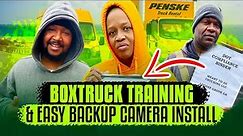 Back Up Camera Install | Boxtruck Training | the Boxtruck Couple