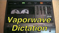 Fun with misused cassette dictation equipment