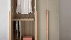 New Lalax wardrobe built on IKEA PAX wardrobe frames