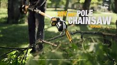DEWALT 20V MAX 8in. Brushless Cordless Battery Powered Pole Saw Kit with (1) 4 Ah Battery & Charger DCPS620M1