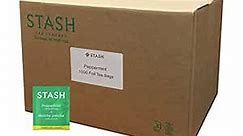 Stash Tea Peppermint Herbal Tea - Naturally Caffeine Free, Non-GMO Project Verified Premium Tea with No Artificial Ingredients, 1000 Count (BULK PACKAGING)