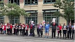 TWU Local 556 - “What do we want? CONTRACT! NOW!”...