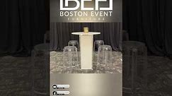 We have a variety of high top table options. #boston #event #furniture #seating #tables #hightops