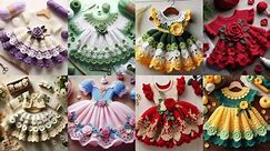 Elegant Crochet Doll Patterns Free Crochet Dolls Designs ideas #Newdresses #Vintage Dresses