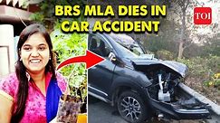 BRS MLA Lasya Nanditha dies in car accident near Patancheru in Telangana