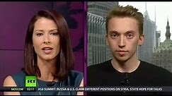 Federico Pistono Interview on Russia Today by Abby Martin