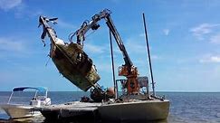 Monroe County’s Marquesas Keys Derelict Boat Removal Project 2017