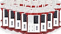30 Pack Fake IV Bags ,Reusable 13.5 FL Oz Blood Bags for Drinks,Halloween Vampire party supplies Drink Container with 30 Labels, 30Clips, 3 funnels, 1 Syringe