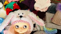 Blythe doll hat collection - custom blythe doll clothes