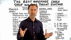 Dr. Eric Berg - The Best Homemade Remedy for a Cough and a...