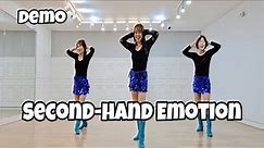 Second-hand Emotion - Line Dance (Demo)/Beginner/Ria Vos