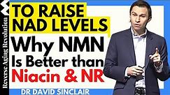 Why NMN Is Better than Niacin & NR To Raise NAD Levels | Dr David Sinclair Interview Clips