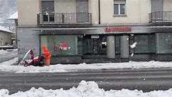 Chutes de neige au nord du Tessin