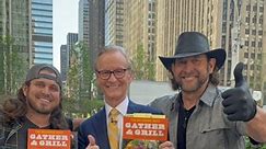 We are so honored that our very dear friend, Steve Doocy wrote the foreword to our new cookbook, Gather and Grill! We love you Steve and thanks for all the support! Go grab your copy today! Gather and Grill https://a.co/d/82JaeH5 | The McLemore Boys