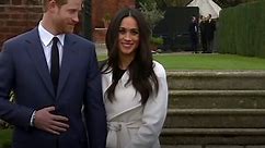 Prince Harry and Meghan Markle speak after engagement