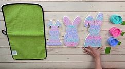 Bunny Trio with Bunny Patterns