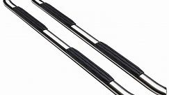 Ionic 5" Stainless Curved Nerf Bars 402219P | RealTruck