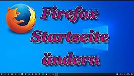 Firefox Browser Startseite festlegen/ändern