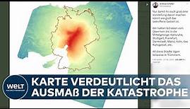 ERDBEBEN-KATASTROPHE: Diese Karte veranschaulicht das verheerende Ausmaß des Bebens