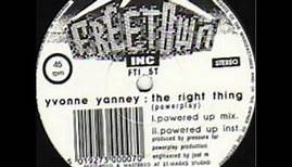 Yvonne Yanney - The Right Thing (Powered Up Mix) [1991]
