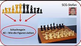 Schach lernen - die Regeln | Wie die Figuren ziehen