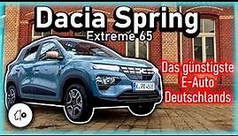 Dacia Spring Extreme 65 | Fahrbericht vom günstigem E-Auto Deutschlands | Raumangebot | Qualität uvm