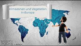 Die Klima- und Vegetationszonen Europas | Flipped Classroom | geografie.rocks | Phil Stangl