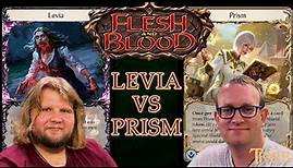 Flesh and Blood deutsch | Stream Blitz Deck Duell 5 | Levia VS Prism | Trader | Tutorial Match 2023