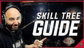 Path of Exile - ( PoE ) Skill Tree for Newer Players - Path of Building & Skill Tree pathing!