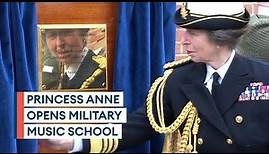 Princess Royal unveils new military music school at former prison