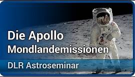 Apollo Mondlandemissionen - Neil Armstrong bis Harrison Schmitt • DLR Astroseminar | Hildegard Werth