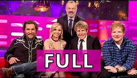 The Graham Norton Show FULL S20E15 Matthew McConaughey, Christina Ricci, Josh Widdicombe, Ed Sheeran
